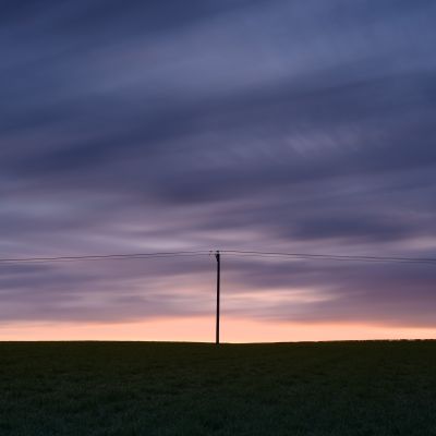 Pole at Sunrise